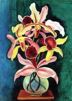 Vase of Orchids