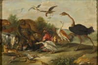 Battle between Owls and Quadrupeds