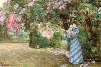 Mrs. Hassam at Villiers-le-Bel