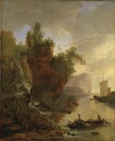 Bay with a Rocky Coast
