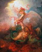 The Angel Binding Satan