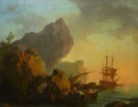 Seascape at Sunset