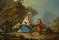 Hagar and Ishmael at the Well