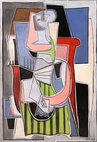 Woman Seated in an Armchair