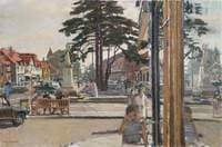 Townscape with Trees