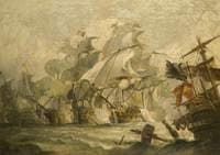 The Battle of Trafalgar, 21 October 1805