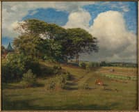 Beeches at the Dagsås Church, Halland