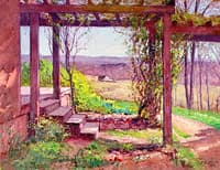 Pergola in Early Evening