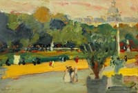 In the Garden of the Luxembourg