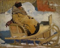 Peasant on a Sleigh