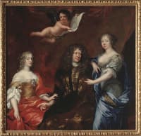 Bengt of Åminne with his two wives Margaretha Sparre and Ingeborg Banér