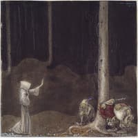 Brother St. Martin and the Three Trolls