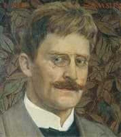Portrait of Knut Hamsun