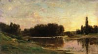 Laundresses on the Banks of the Oise