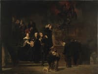 The Fire at the Royal Palace, Stockholm, May 7th, 1697