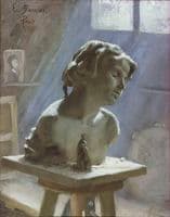 Interior of a Studio in Paris