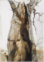 Hide and Seek (Study for Dryad)