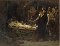 Auguste au tombeau d'Alexandre