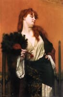Lady with a Fan