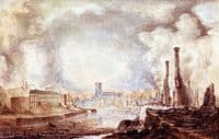 Central Turku in 1827 after the Great Fire