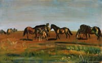 Exmoor Ponies Study No. 14