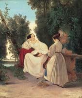 Two Ladies in a Park
