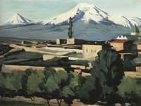 A View of Ararat from Yerevan