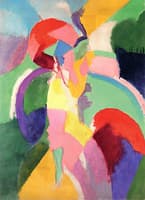 Woman with an Umbrella