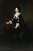 Portrait of Julia Bock in mourning