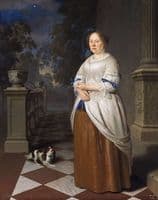 Portrait of Anna Splinter, Wife of Johan Hulshout