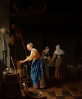 The Interior of a Kitchen