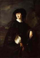 Portrait of Julia Simmlerowa née Hoeggenstaller, artist's wife
