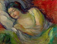 Young Woman Sleeping