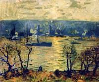 Along the Palisades, Hudson River, New York