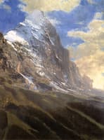 A Snow-Covered Peak