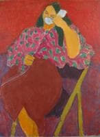 Portrait of a Woman on Telephone