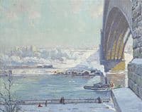 Washington Bridge, Winter