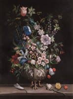 Bouquet of Flowers on the Table