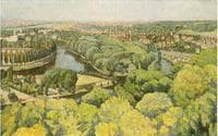 View of Paris from Saint Cloud