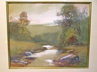 Stream at Sunset