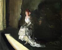 Girl in White on Stage