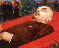 Beside Lenin's Coffin