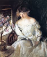 Girl Reading (by a Window)