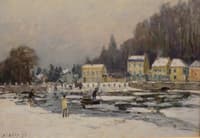 La débacle de la Seine à Port-Marly