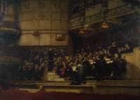 Rehearsal with Nikisch