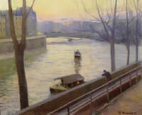 Twilight. Île Saint-Louis