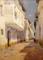 Street in a Seaside Town