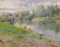 The Banks of the Seine in Paris