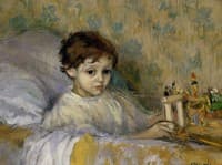 Sick Child (Octavi, the artist's son)