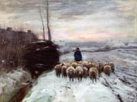 Guiding the Flock to the Heath, Laren